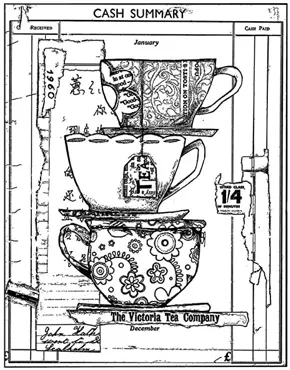 Crafty Individuals Time for Tea Unmounted Rubber Stamps