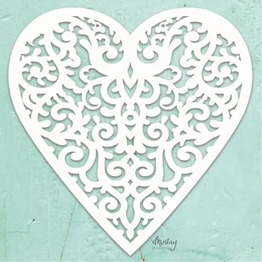 MINTAY CHIPPIES - DECOR - FILIGREE HEART