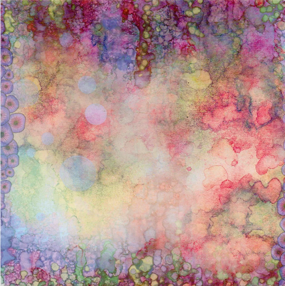 Lavinia Stamps-Scene-Scapes-Garden Dance