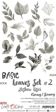 CRAFT O'CLOCK - BASIC - LEAVES - SET 02 - EXTRAS SET