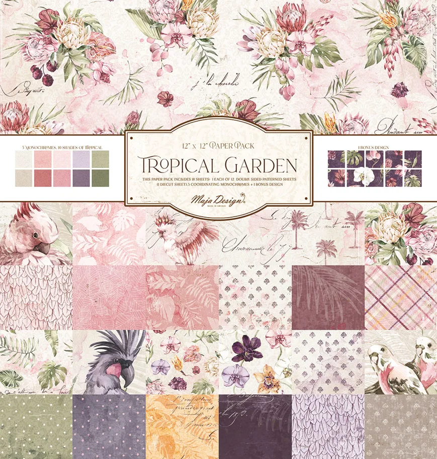 Maja Design-Tropical Garden - 12x12 Collection Pack