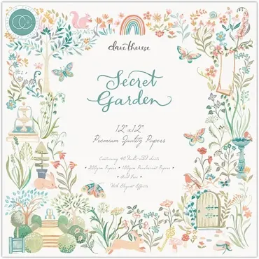 Craft Consortium Secret Garden 12x12 Inch Paper Pad