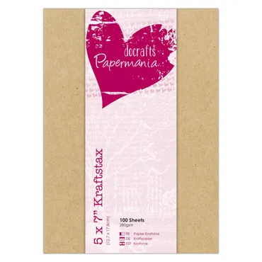Docrafts 5 X 7 Kraftstax (100PK)