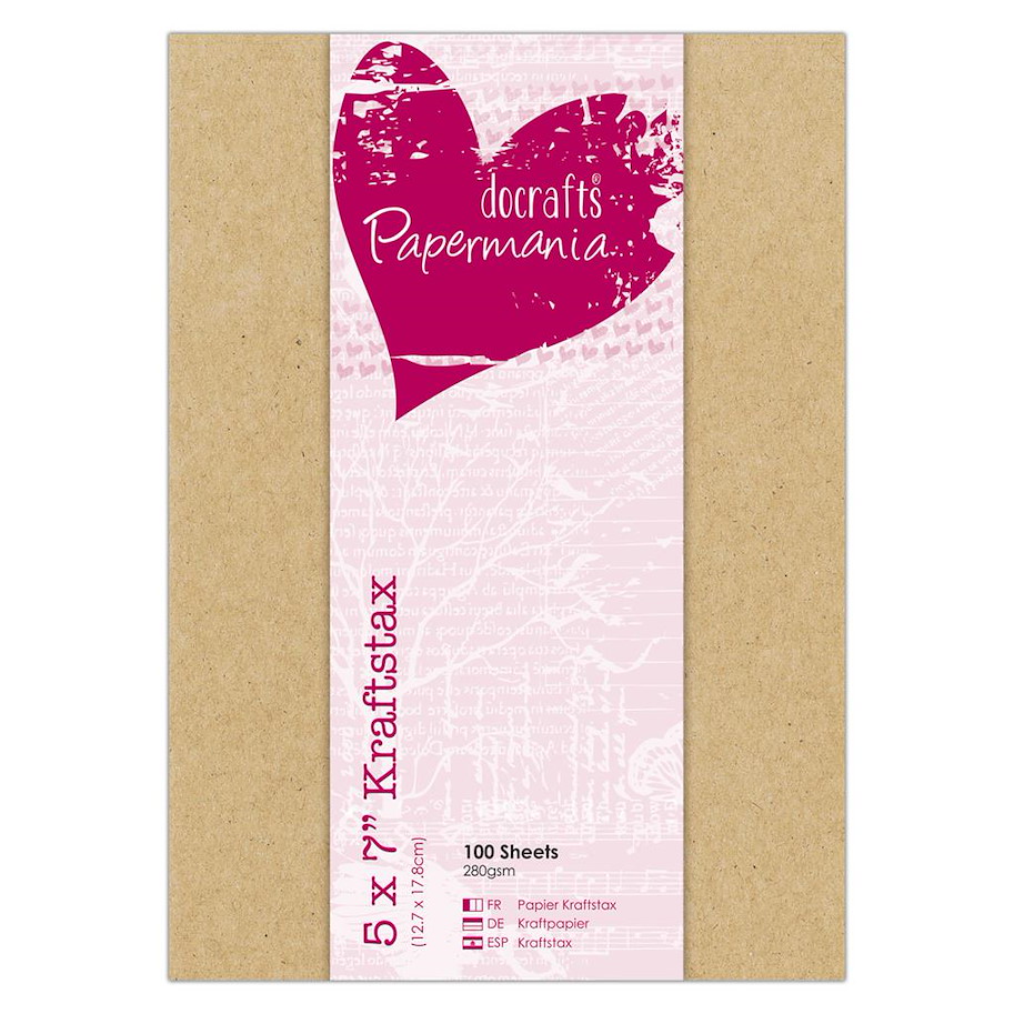 Docrafts 5 X 7 Kraftstax (100PK)