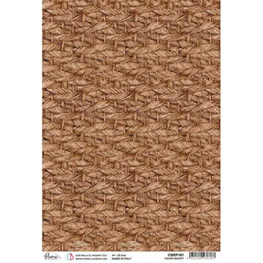 CIAO BELLA RICE PAPER A4 WOVEN BASKET