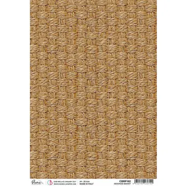 CIAO BELLA RICE PAPER A4 SEAGRASS BASKET