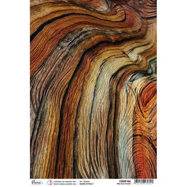 CIAO BELLA RICE PAPER A4 RED OAK WOOD