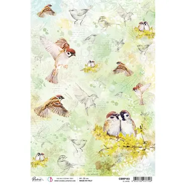 CIAO BELLA - RICE PAPER A4 LE JAUNE