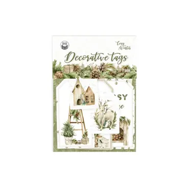 P13-DECORATIVE TAGS COSY WINTER 03, 7SZT.