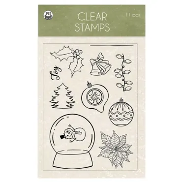 P13-CLEAR STAMP SET COSY WINTER 01 A6, 11SZT.