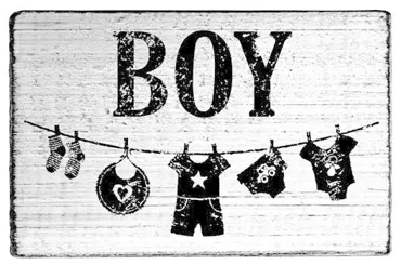 Colop Boy Vintage Rubber Stamps