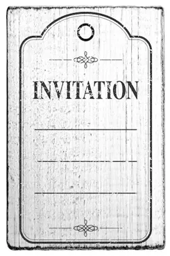 Colop Invitation Frame Vintage Rubber Stamps