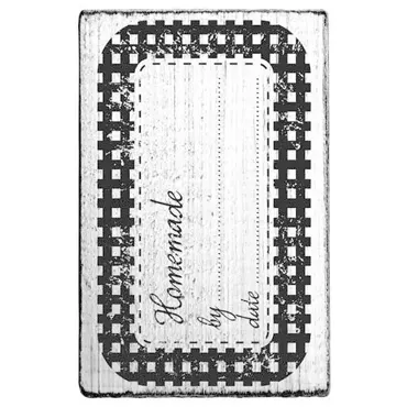 Colop Homemade by ... date ... Vintage Rubber Stamps