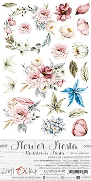 CRAFT O'CLOCK - FLOWER FIESTA - EXTRAS SET