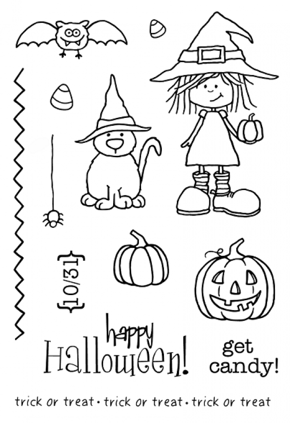 Jane's Doodles Winnie Clear Stamps