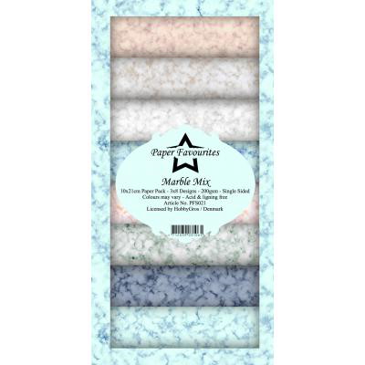 Paper Favourites Marble Mix Slim Paper Pack