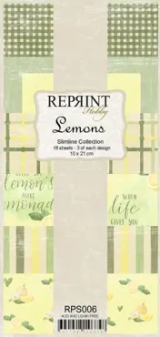 Reprint Lemons Slimline Paper Pack