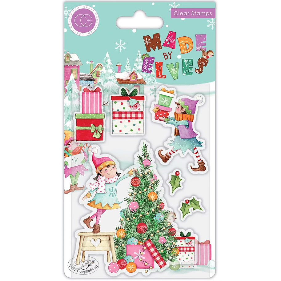 Craft Consortium Made by Elves Tree Clear Stamps 