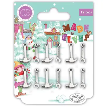Craft Consortium Made by Elves Tools Metal Charms
