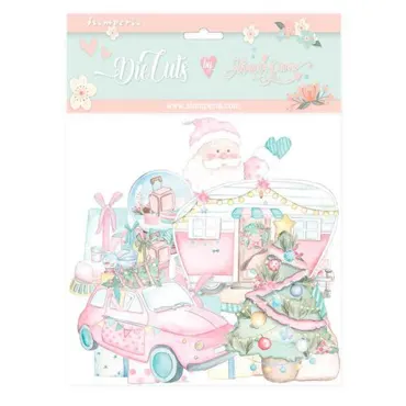 Stamperia Christmas Rose Die Cuts