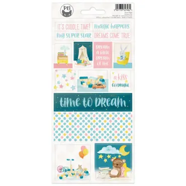 P13 - STICKER SHEET GOOD NIGHT 02,10,5 X 23 CM