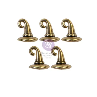 Prima Marketing Metal Embellishments Witch Hat