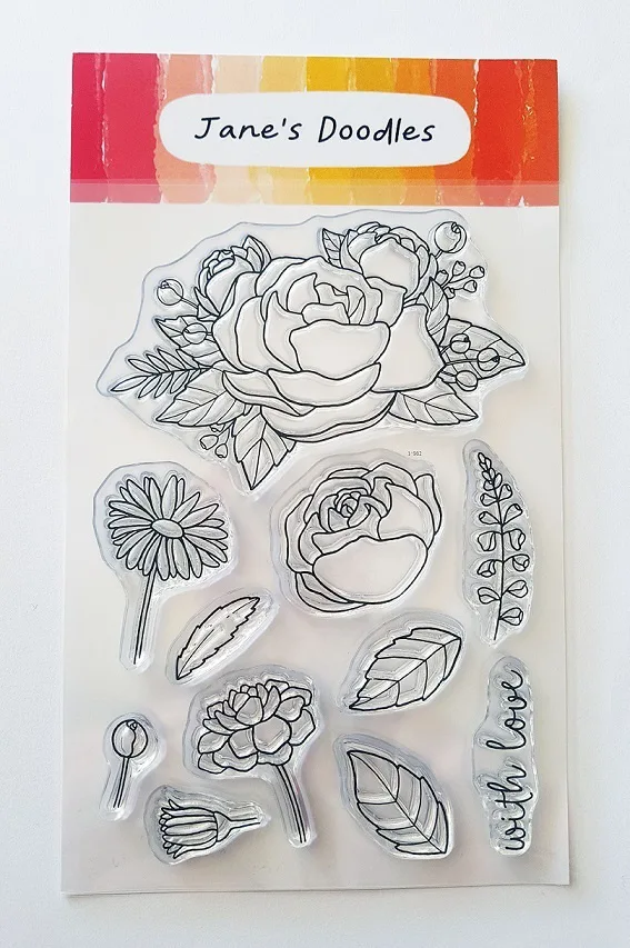 Jane's Doodles Hope Clear Stamps