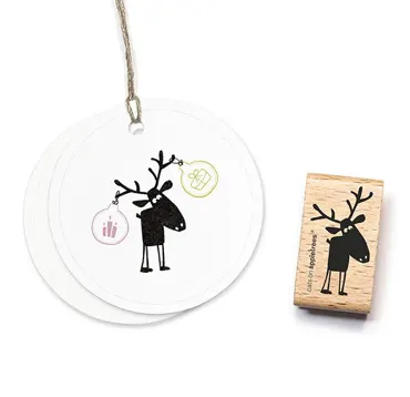 Cats on appletrees Stempel Hirsch Hugo