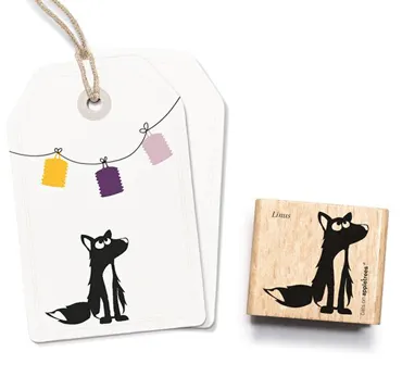 Cats on appletrees Stempel Wolf Linus