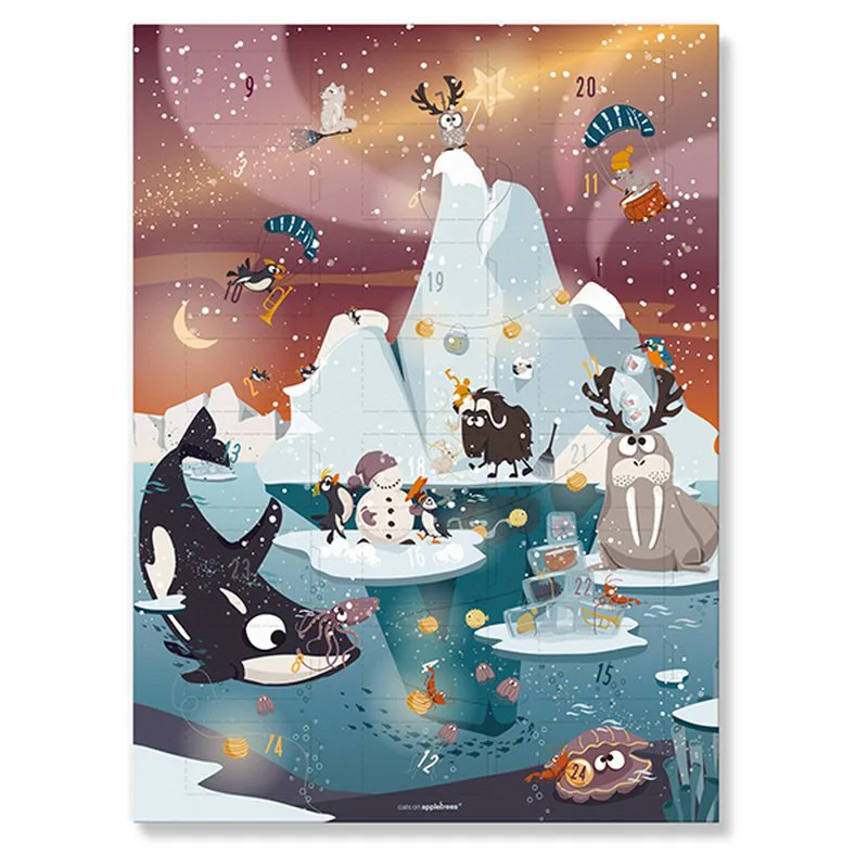 Cats on appletrees Ministempel-Adventskalender 4 