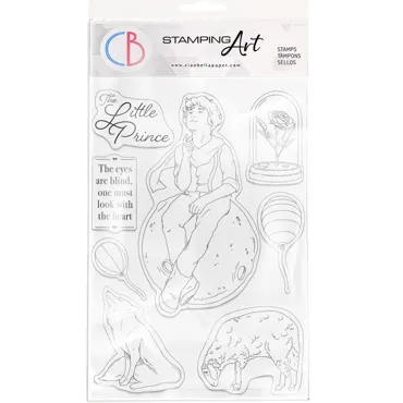 CIAO BELLA - CLEAR STAMP SET 6"X8" THE LITTLE PRINCE