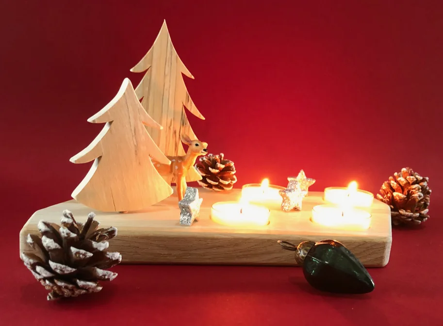 Lilly-Art Adventslicht (Handmade)