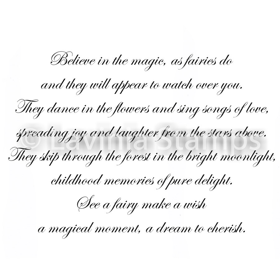 Lavinia Stamps-See a Fairy Make a Wish