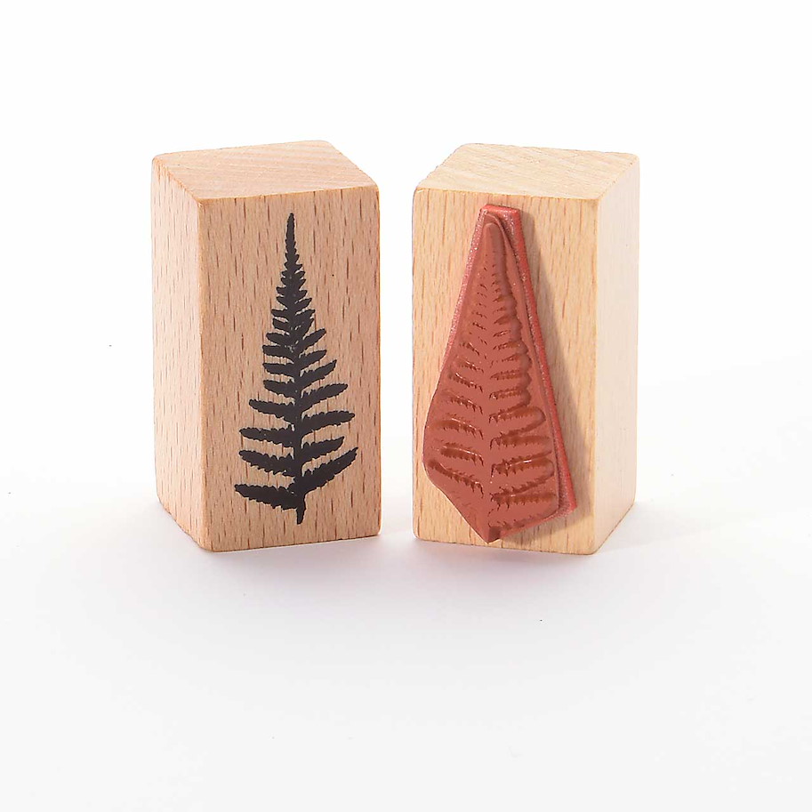 Motivstempel Titel: Kleiner Farn aus dem Wald