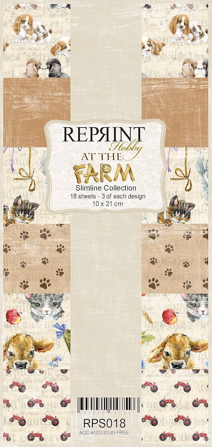 Reprint At the Farms Slimline Paper Pack