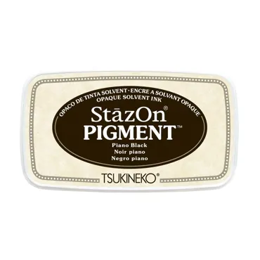 StazOn Pigment Inkpad Piano Black