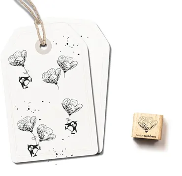 Cats on appletrees Ministempel Blüte 12