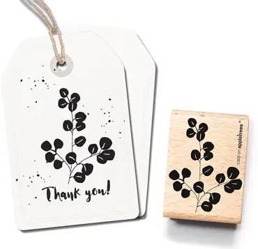 Cats on appletrees Stempel Eukalyptus 3 - groß