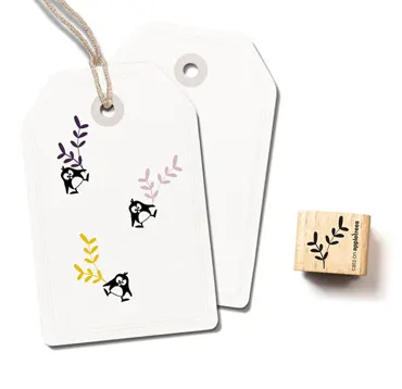 Cats on appletrees Stempel Pflanze 22