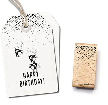 Cats on appletrees Stempel Konfettiregen