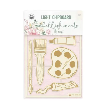 P13 - LIGHT CHIPBOARD EMBELLISHMENTS LET YOUR CREATIVITY BLOOM 01