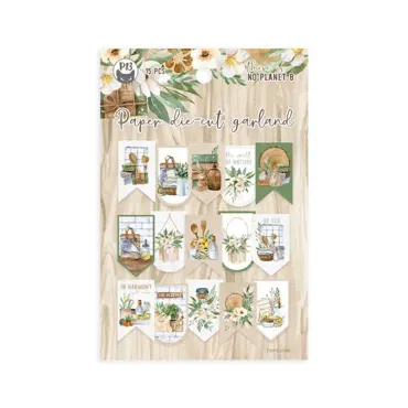 P13 - BANNER/ DIE CUT THERE IS NO PLANET B, 15PCS.