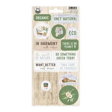 P13 - CHIPBOARD STICKER SHEET THERE IS NO PLANET B 02