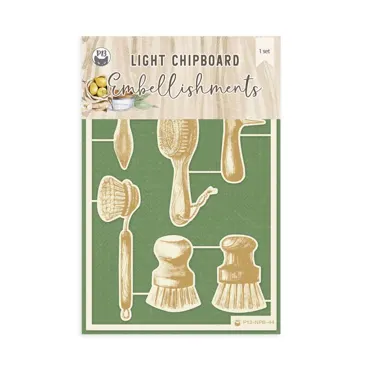 P13 - LIGHT CHIPBOARD EMBELLISHMENTS THERE IS NO PLANET B 01