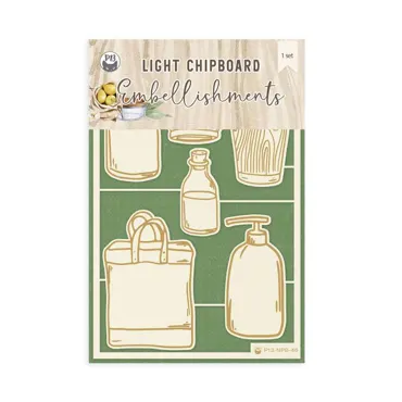 P13 - LIGHT CHIPBOARD EMBELLISHMENTS THERE IS NO PLANET B 03