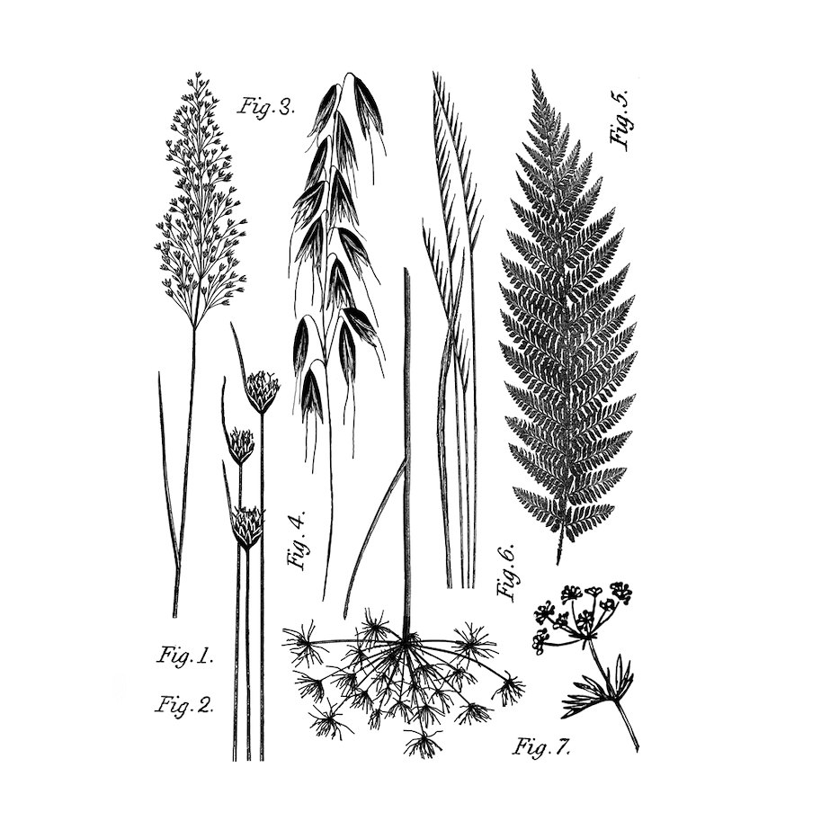 Crafty Individuals Figs. 1-7 Unmounted Rubber Stamps