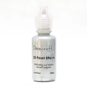 Dovecraft 3D Pearl Effects Brights silver