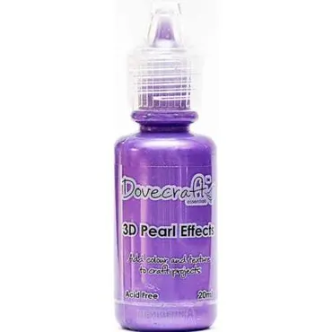Dovecraft 3D Pearl Effects Brights purple