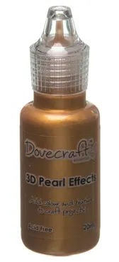 Dovecraft 3D Pearl Effects Brights gold