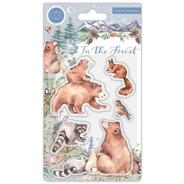 Craft Consortium In The Forest Clear Stamps Bear